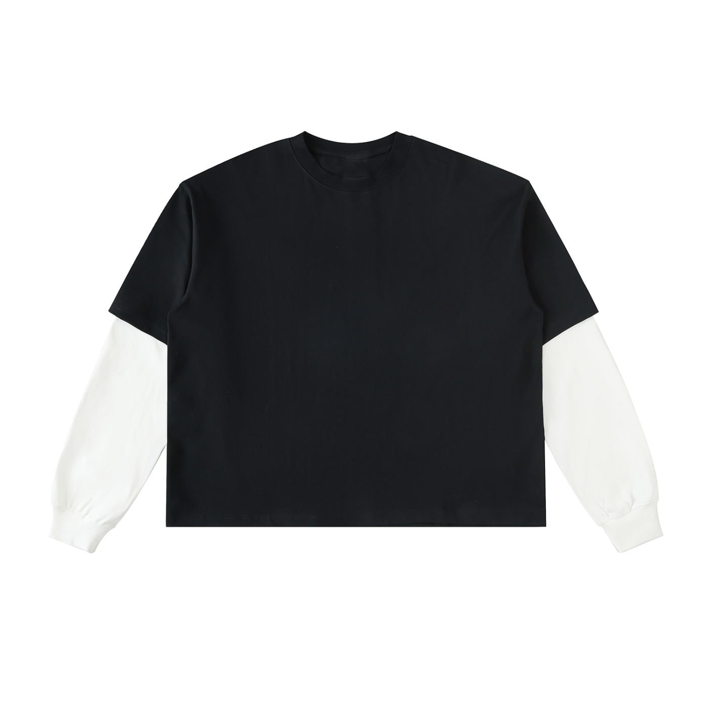 BET ON MYSELF Layered Sleeve T-Shirt