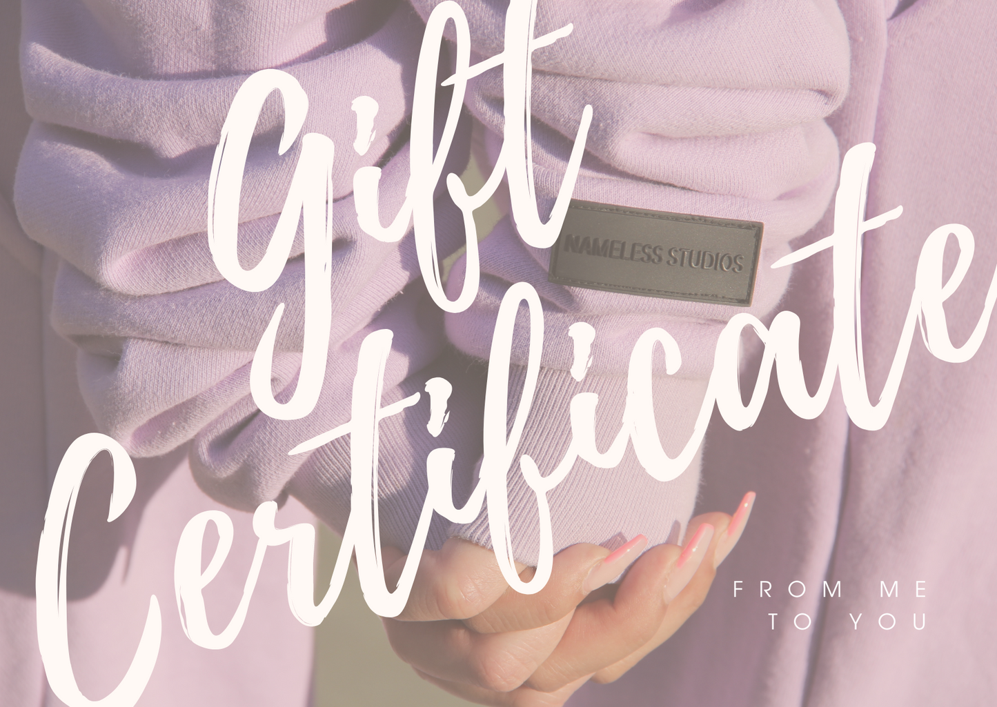 Nameless Studios Gift Certificate